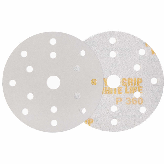 Bild von Indasa Klettscheiben White Line 150mm -P180- 50Stk/Pack