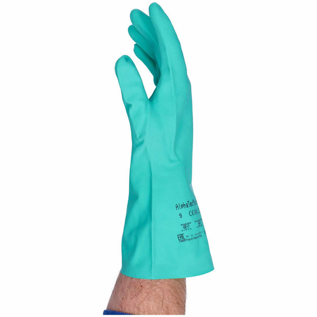 Bild von 1 Paar Solvex nitril Handschuhe grün XL