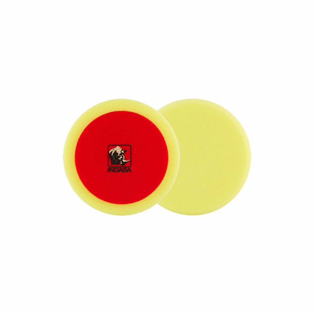 Bild von Indasa Polierschwamm 150mm Gelb medium