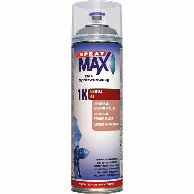 Bild von Spray Max 1K Unifill Grundierfüller S4 Mittelgrau 500 ml