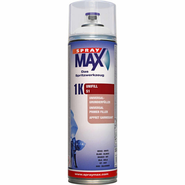 Bild von Spray Max 1K Unifill Grundierfüller S1 WEISS 500 ml