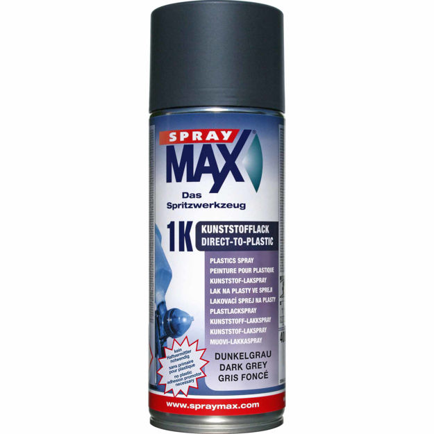 Bild von Spray Max DTP Kunststofflack 400 ml Dunkelgrau