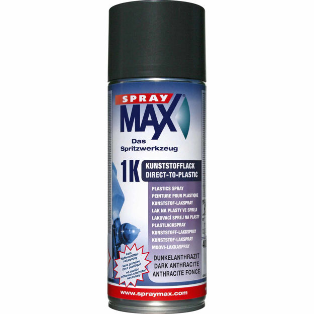 Bild von Spray Max DTP Kunststofflack 400 ml Dunkelanthrazit