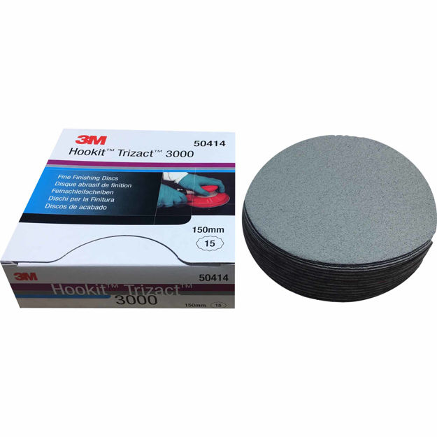 Bild von 3M 50414 Trizact Scheiben 150mm P3000 15 Stück