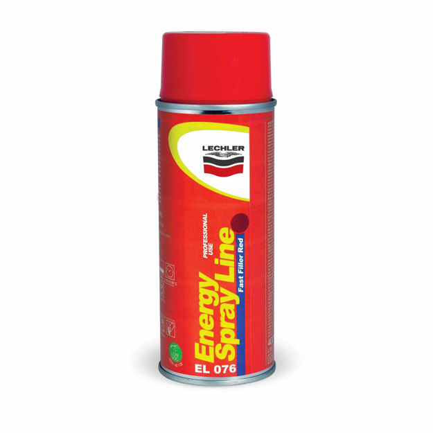 Bild von EL76 Grundierungsspray Füller in Rot 400ml