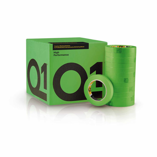 Bild von Q1 High Performance Masking Tape Grün 18mm x 50m 48 Rollen