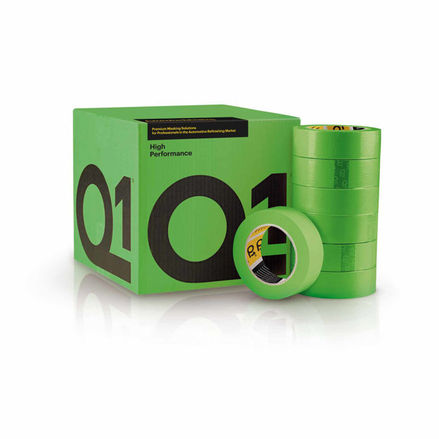 Bild von Q1 High Performance Masking Tape Grün 30mm x 50m 32 Rollen