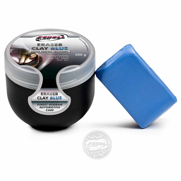 Bild von Scholl Reinigungsknete Knet & Clean Knetmasse BLAU 200g in Dose